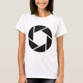 Camera Shutter T-Shirt – Photography Graphic Tee (Vorderseite)
