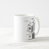 Camera-Tasse der Classic Box Kaffeetasse (VorderseiteRechts)