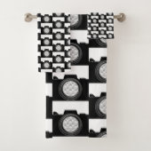 Camera Theme Bath Handtuch Set (Insitu)