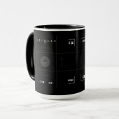 Camera View Finder Coffee Tasse (Vorderseite Links)
