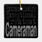 Cameraman Extraordinaire Keramikornament (Vorderseite)