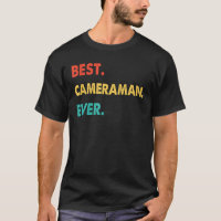 Cameraman Profession Retro Bester Kameramann je