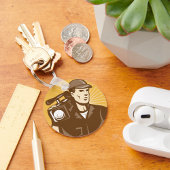 Cameraman Schlüsselanhänger