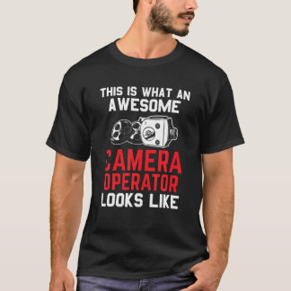 Cameraman-Sprichwort-Kamera T-Shirt
