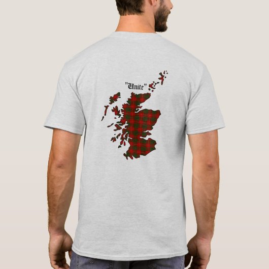 Cameron Clan Adult T-Shirt (Rückseite)