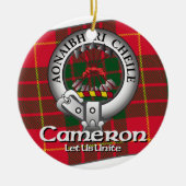 Cameron-Clan Keramikornament (Vorne)
