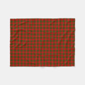Cameron Clan Tartan Fleecedecke (Vorderseite (Horizontal))