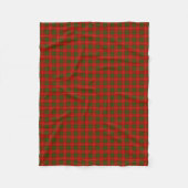 Cameron Clan Tartan Fleecedecke (Vorderseite)
