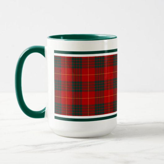 Cameron Clan Tartan Tasse (Links)