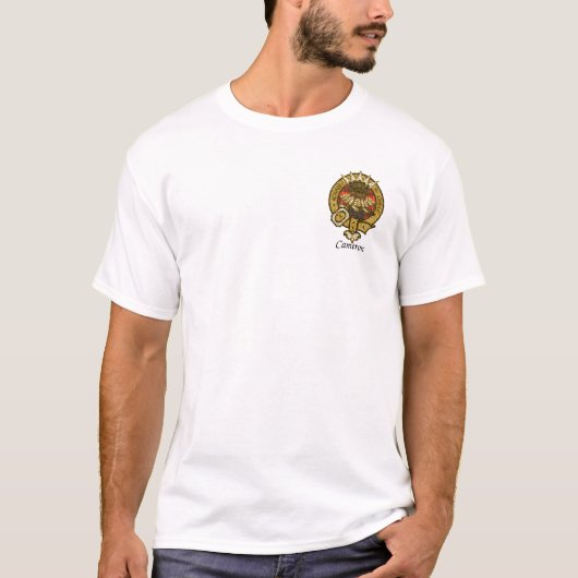 Cameron-Clan-Wappen T-Shirt (Vorderseite)