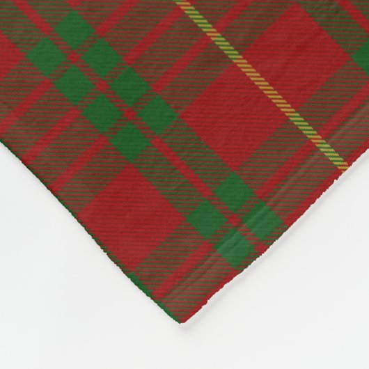 Cameron-Clantartan-karierte Fleece-Decke Fleecedecke (Ecke)