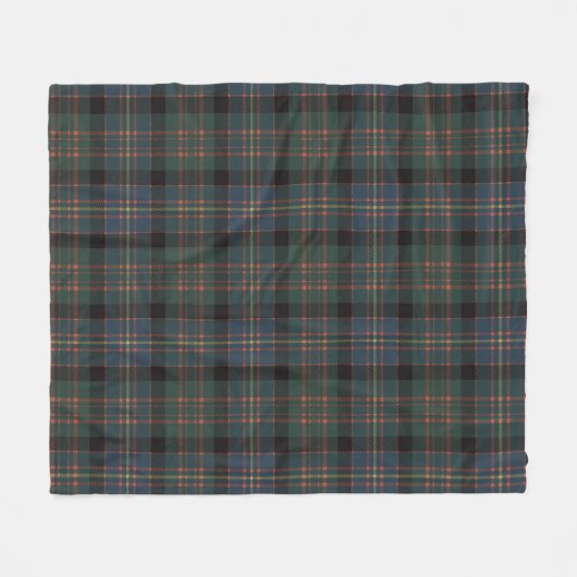 Cameron Erracht Ancient Scottish Tartan Kariert Fleecedecke (Vorderseite (Horizontal))