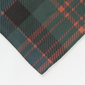 Cameron Erracht Ancient Scottish Tartan Kariert Fleecedecke (Ecke)