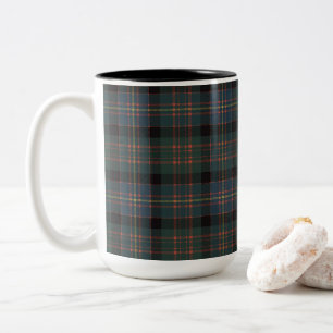 Cameron Erracht Ancient Scottish Tartan Kariert Zweifarbige Tasse