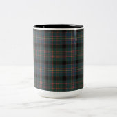 Cameron Erracht Ancient Scottish Tartan Kariert Zweifarbige Tasse (Mittel)