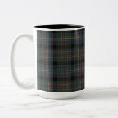 Cameron Erracht Ancient Scottish Tartan Kariert Zweifarbige Tasse (Links)