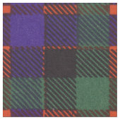 Cameron Erracht Clan karierten schottischen Tartan Stoff (Nahaufnahme)