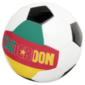 Cameron Flag Green Yellow Tricolor Patriotic Fußball (Dreiviertel)