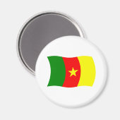 Cameron Flag Magnet (Vorderseite/Rückseite)