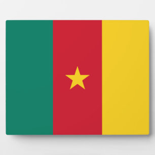 Cameron Flag Plaque Fotoplatte