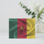 Cameron Flag Postkarte (Stehend Vorderseite)
