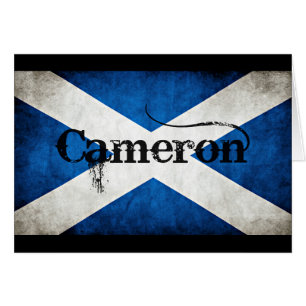 Cameron Grunge Flag