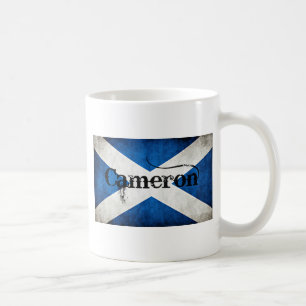 Cameron Grunge Flag Kaffeetasse