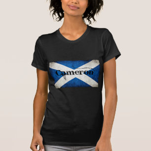 Cameron Grunge Flag T-Shirt