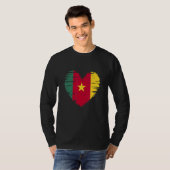 Cameron Heart Cameron Flag Cameron Pride T-Shirt (Vorne ganz)