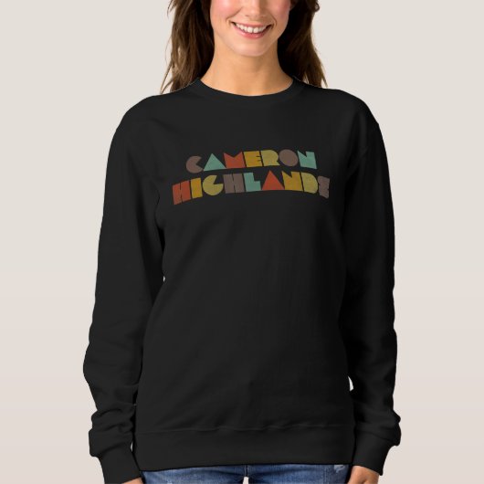 Cameron Highlands Vintag Sweatshirt (Vorderseite)
