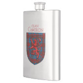 Cameron Hunting Tartan Scottish Kariert Flachmann (Links)