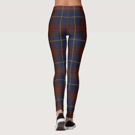 Cameron Junting Tartan Leggings (Rückseite)