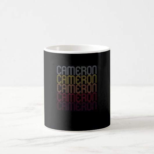 Cameron Name Geschenk Personalisierter Vorname Kaffeetasse (Mittel)