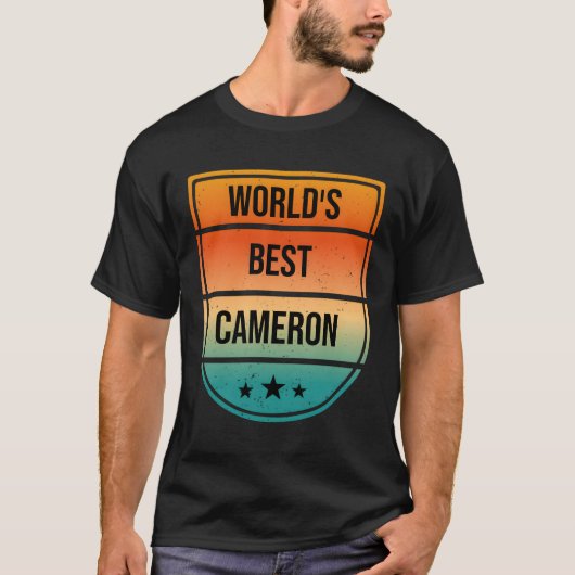 Cameron Name T-Shirt (Vorderseite)