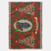 Cameron Scottie Dog Christmas Decke (Vorderseite Vertikal)