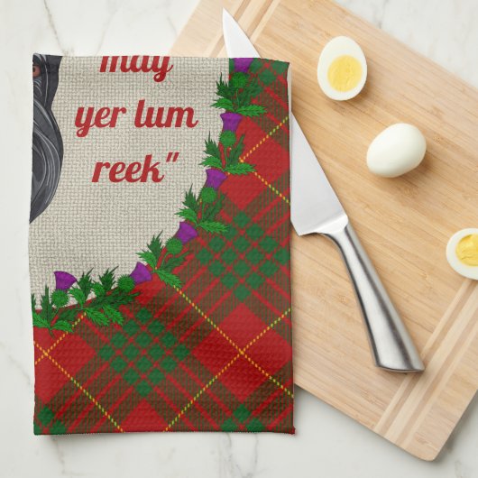 Cameron Scottie Dog Küchentücher (Viertel Falte)