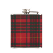 Cameron Tartan & Abzeichen Flachmann (Rückseite)