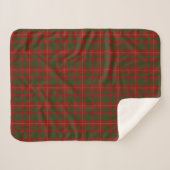 Cameron Tartan Kariert Sherpa Fleece Blanket Sherpadecke (Vorderseite (Horizontal))