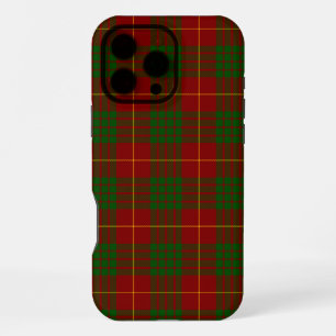 Cameron-Tartan Rot Grün Kariert iPhone 16 Pro Max Hülle