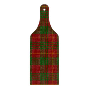 Cameron Tartan rot grün kariert Schneidebrett
