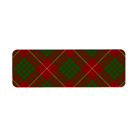 Cameron Tartan Rot kariert (Vorne)