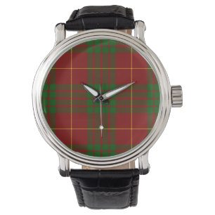 Cameron Tartan Rot kariert Armbanduhr
