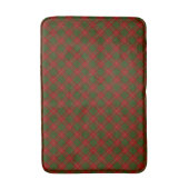 Cameron Tartan Rot kariert Badematte (Vorderseite Vertikal)