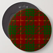 Cameron Tartan Rot kariert Button (Vorne & Hinten)