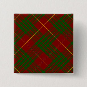 Cameron Tartan Rot kariert Button