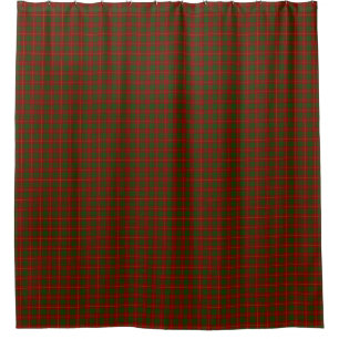 Cameron Tartan Rot kariert Duschvorhang