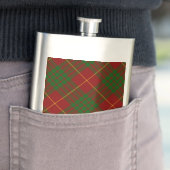 Cameron Tartan Rot kariert Flachmann (Beispiel)
