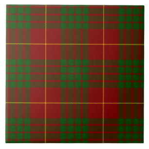 Cameron Tartan Rot kariert Fliese