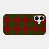 Cameron Tartan Rot kariert iPhone 16 Hülle (Rückseite (Horizontal))