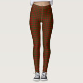 Cameron Tartan Rot kariert Leggings (Vorderseite)